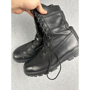 Bates Durashocks Boots Mens Size 11 Black Leather Steel Toe Combat Work Military